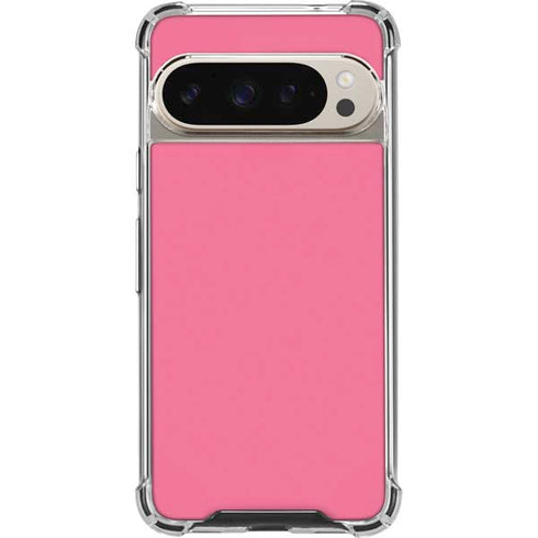 Bubble Gum Pink Pixel 9/9 Pro Clear Case
